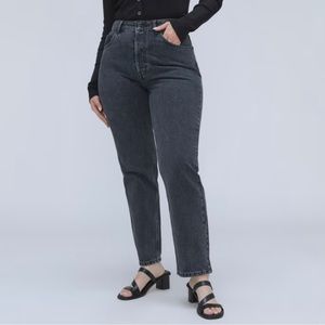 Everlane Curvy 90s cheeky jeans - washed black